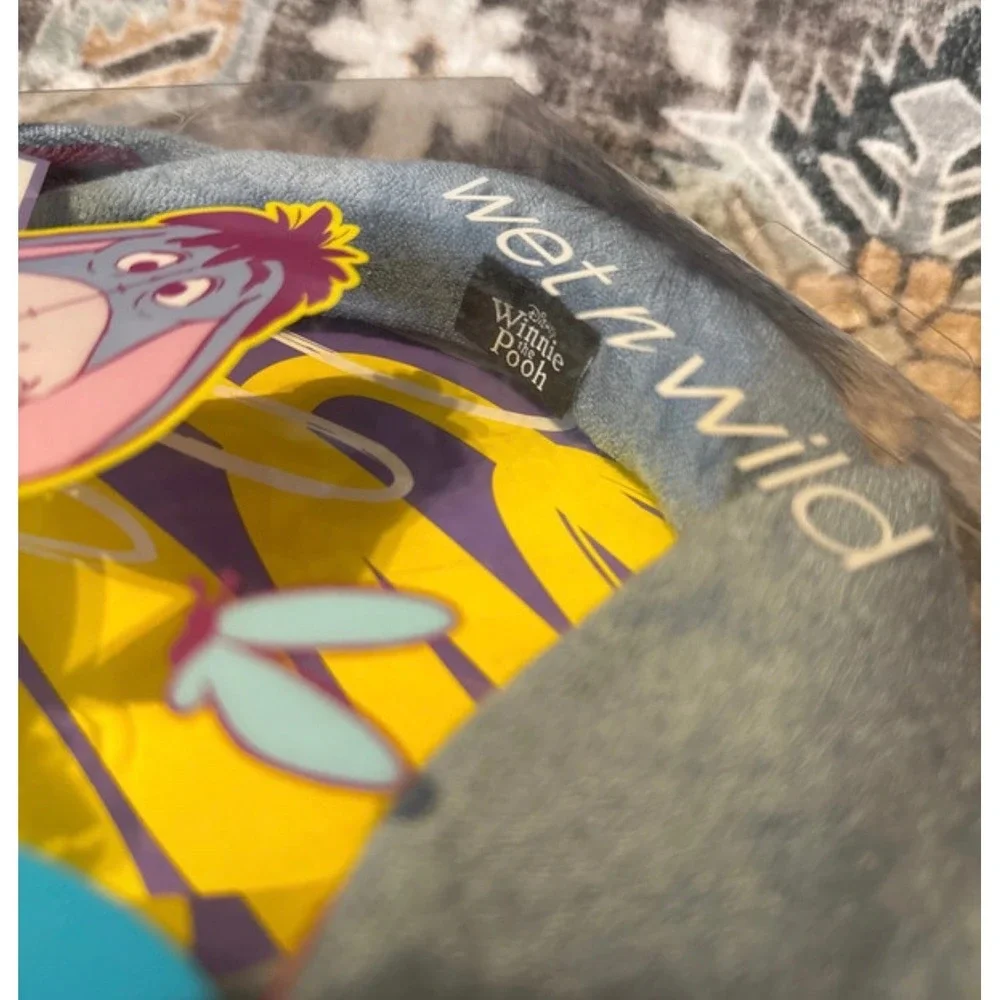 Wet n Wild Disney Winnie the Pooh Eeyore‎ Headband Blue Plush Makeup Bandeau NEW